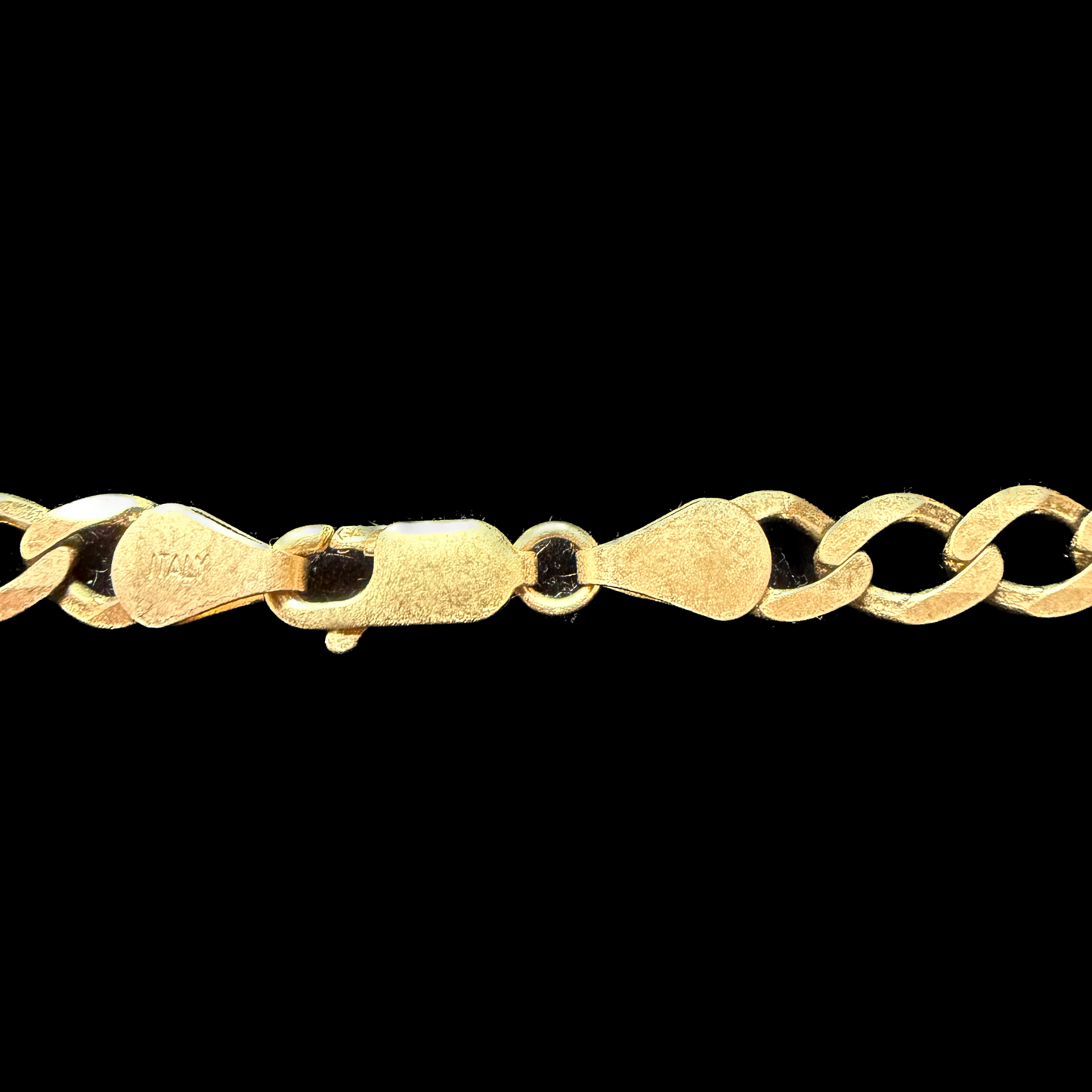 9ct Yellow Gold Curb (Solid) Chain Necklace 20 Inch 5mm 15g