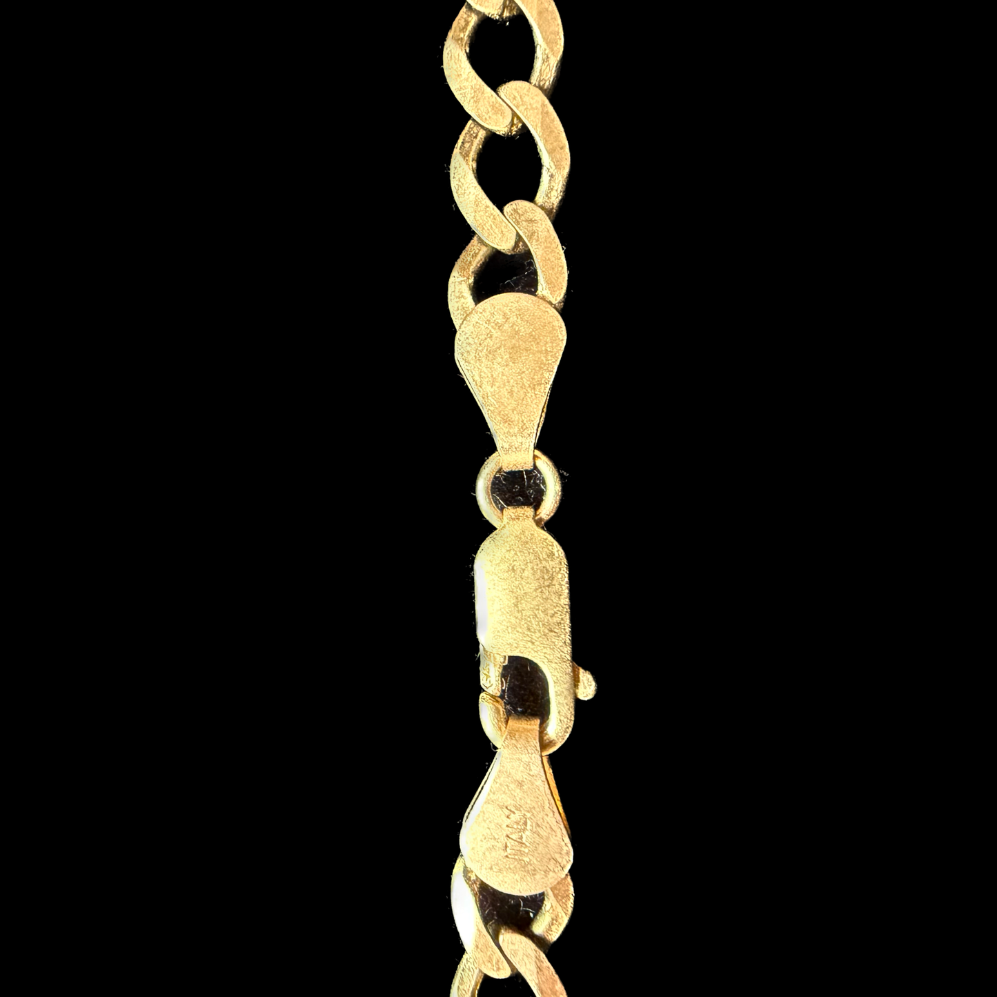 9ct Yellow Gold Curb (Solid) Chain Necklace 20 Inch 5mm 15g