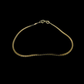 9ct Gold Snake Chain Bracelet 7 Inch 2g 1mm Fine Delicate Bracelet