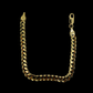 9ct Gold Curb Bracelet 7 Inch 4mm 9.1g