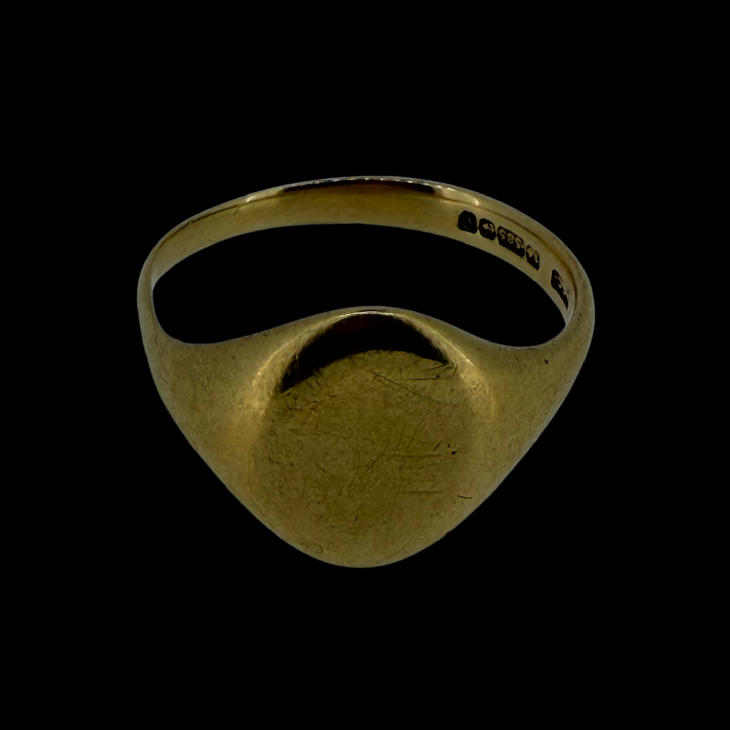 Vintage 14ct Gold Signet Ring - Size U½ (5.5g)