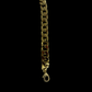 9ct Gold Curb Bracelet 7.5 Inch 6mm