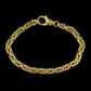 9ct Yellow Gold Byzantine Bracelet (Solid) 7.5 Inch 5mm 25.5g