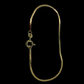 9ct Gold Snake Chain Bracelet 7 Inch 2g 1mm Fine Delicate Bracelet