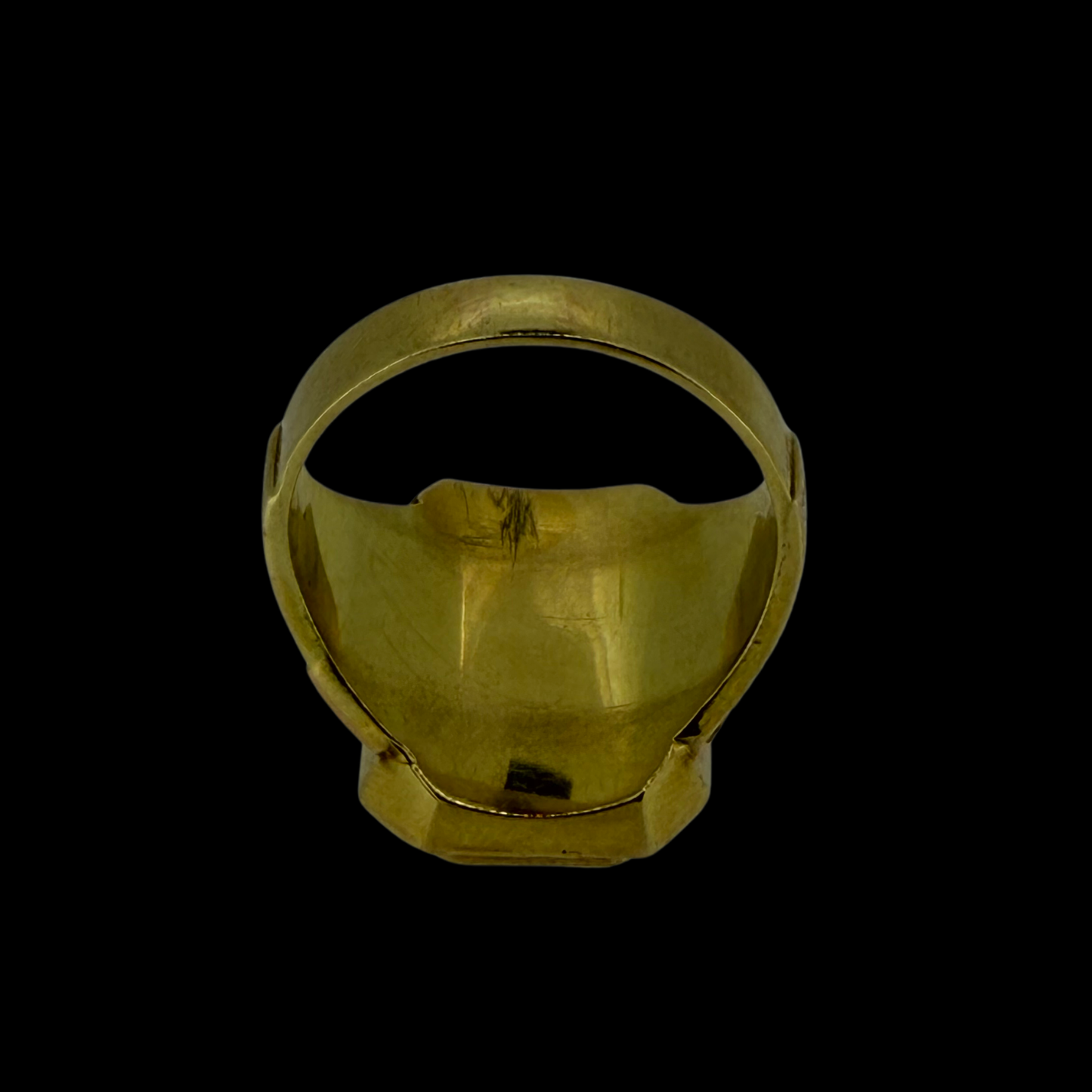 Antique 14ct Victorian Signet Ring (Size R) 7.37g