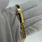 14ct Gold ID Bracelet 7” Curb Link