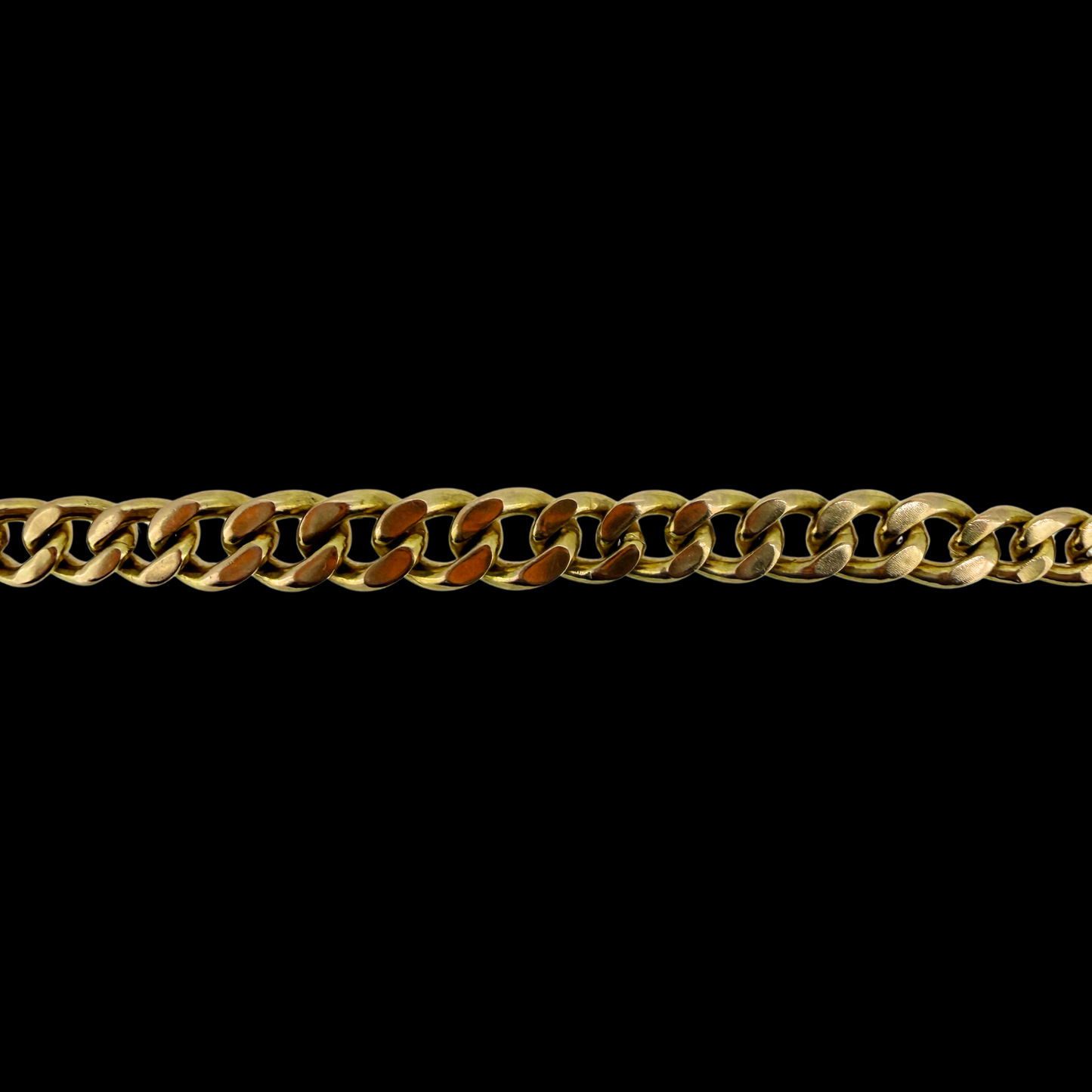 9ct Yellow Gold Fine Curb Link Chain Necklace 18"