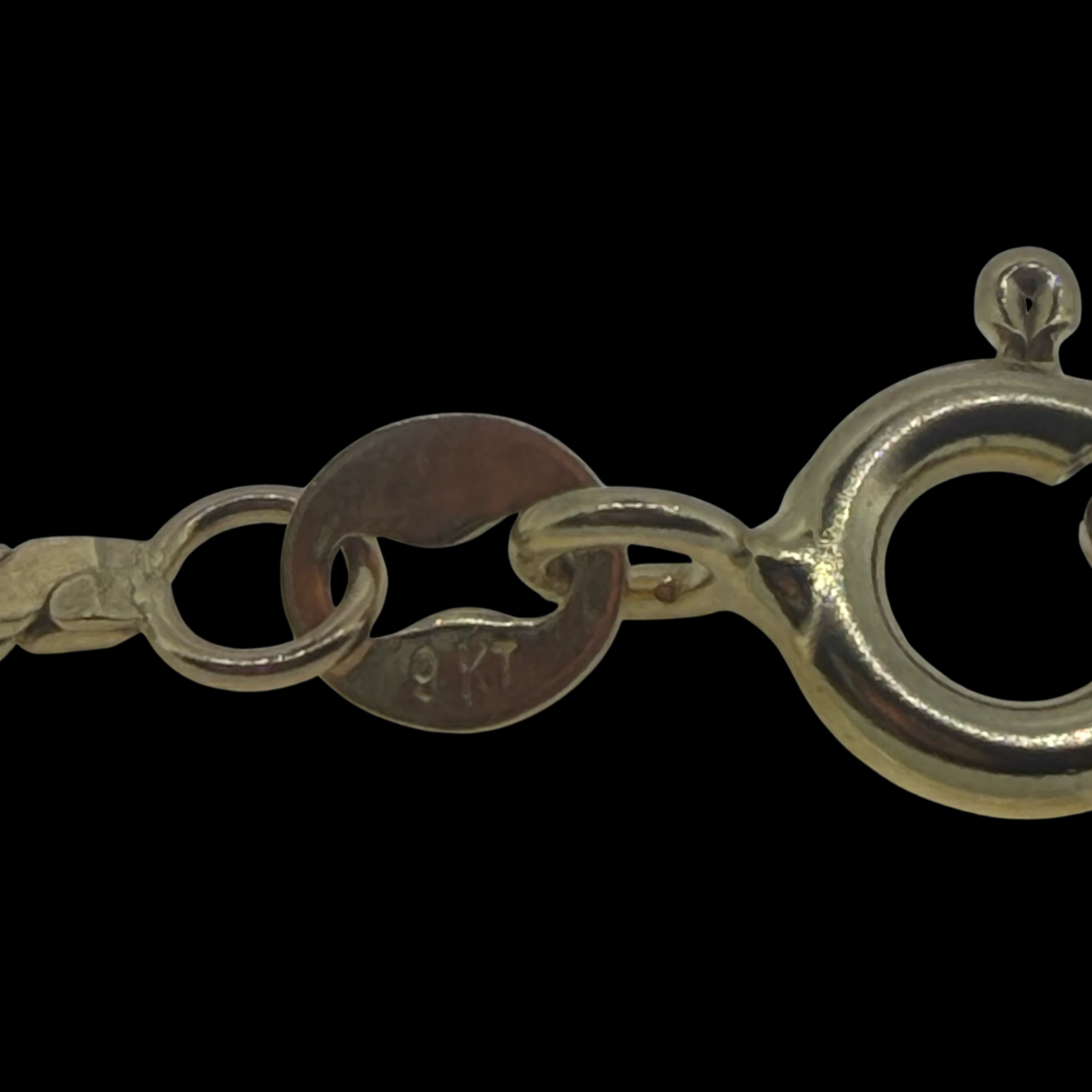 9ct Gold Snake Chain Bracelet 7 Inch 2g 1mm Fine Delicate Bracelet