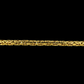 9ct Yellow Gold Byzantine Bracelet (Solid) 7.5 Inch 5mm 25.5g