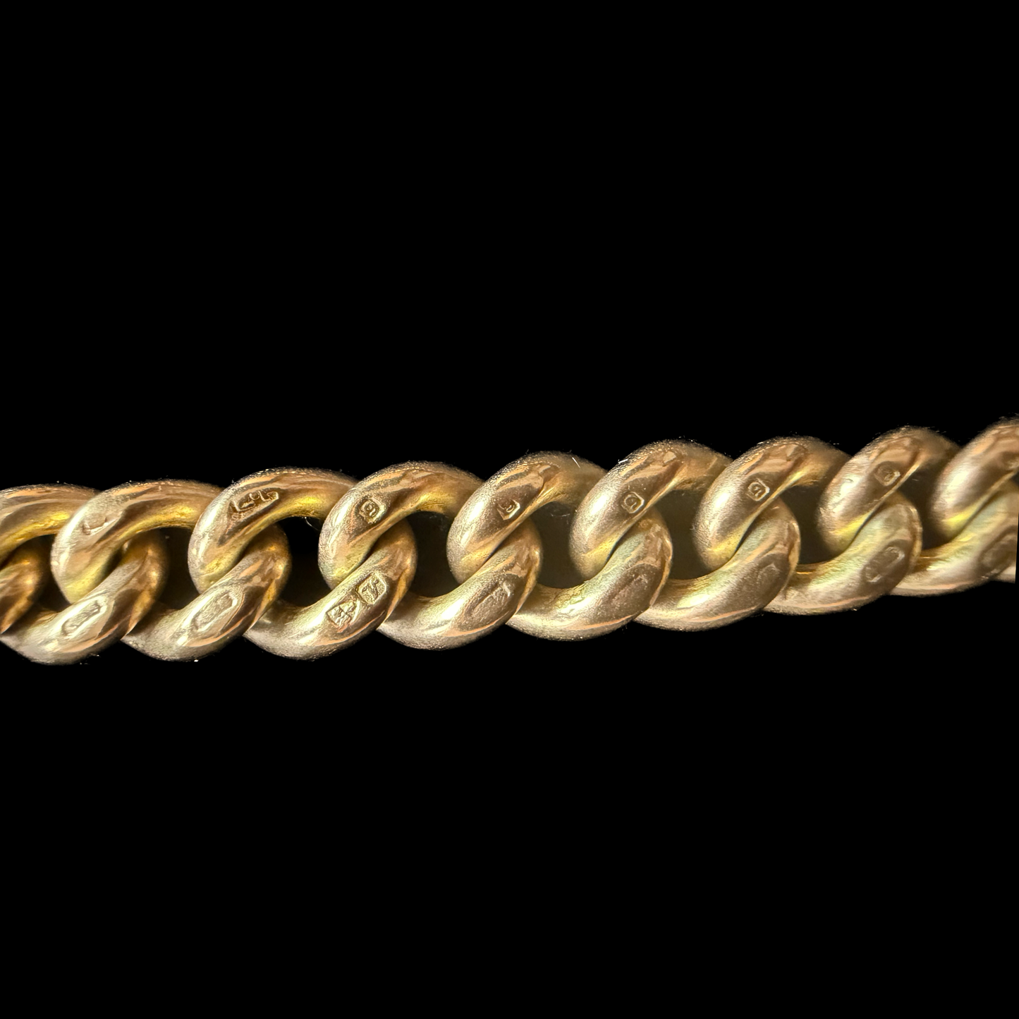 9ct Yellow Gold Double Albert Chain 20 Inch 63g T Bar Pocket Watch Chain