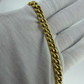14ct Solid Gold Curb Bracelet 8 Inch 5mm 33g