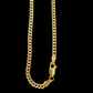 9ct Yellow Gold Fine Curb Link Chain Necklace 18"