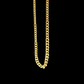 9ct Yellow Gold Fine Curb Link Chain Necklace 18"