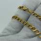 9ct Gold Curb Link Chain Necklace 9.3g 21 Inch