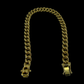 14ct Solid Gold Curb Bracelet 8 Inch 5mm 33g